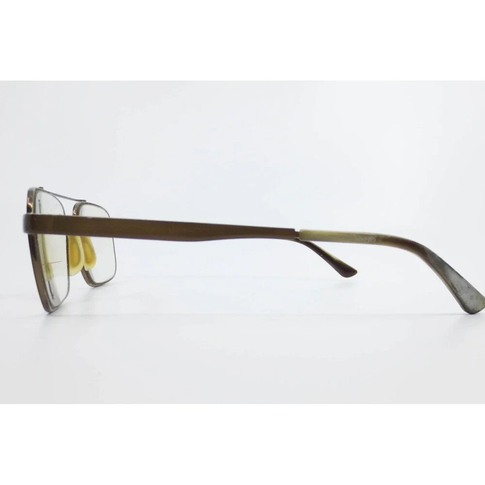 Marcolin MA3005 049 Brown Aviator Eyeglass Frames Mens 57-17-145 Double Bridge